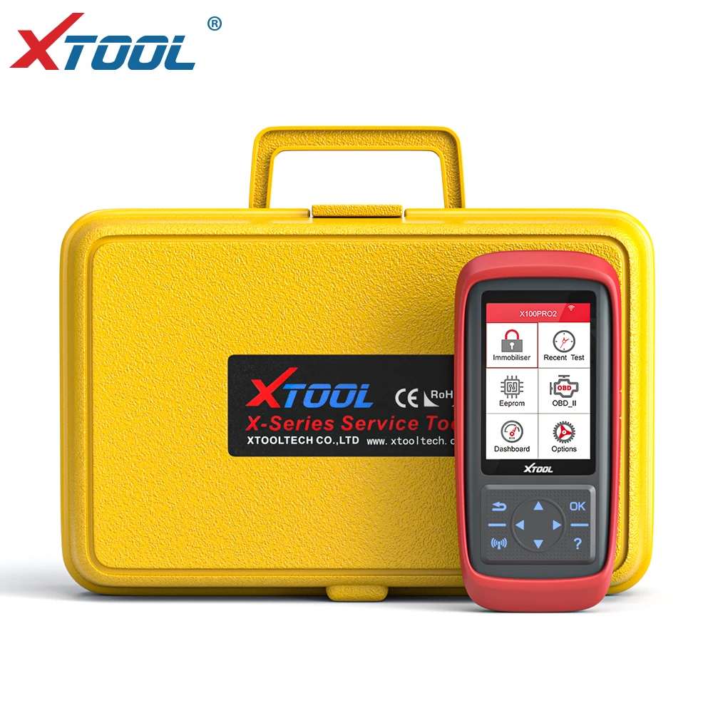 Xtool X100 Pro2 Auto Key Programmer Reset ECM & Immobilizer X100 PRO 2 OBD2 Diagnostic Scanner with EEPROM Adapter