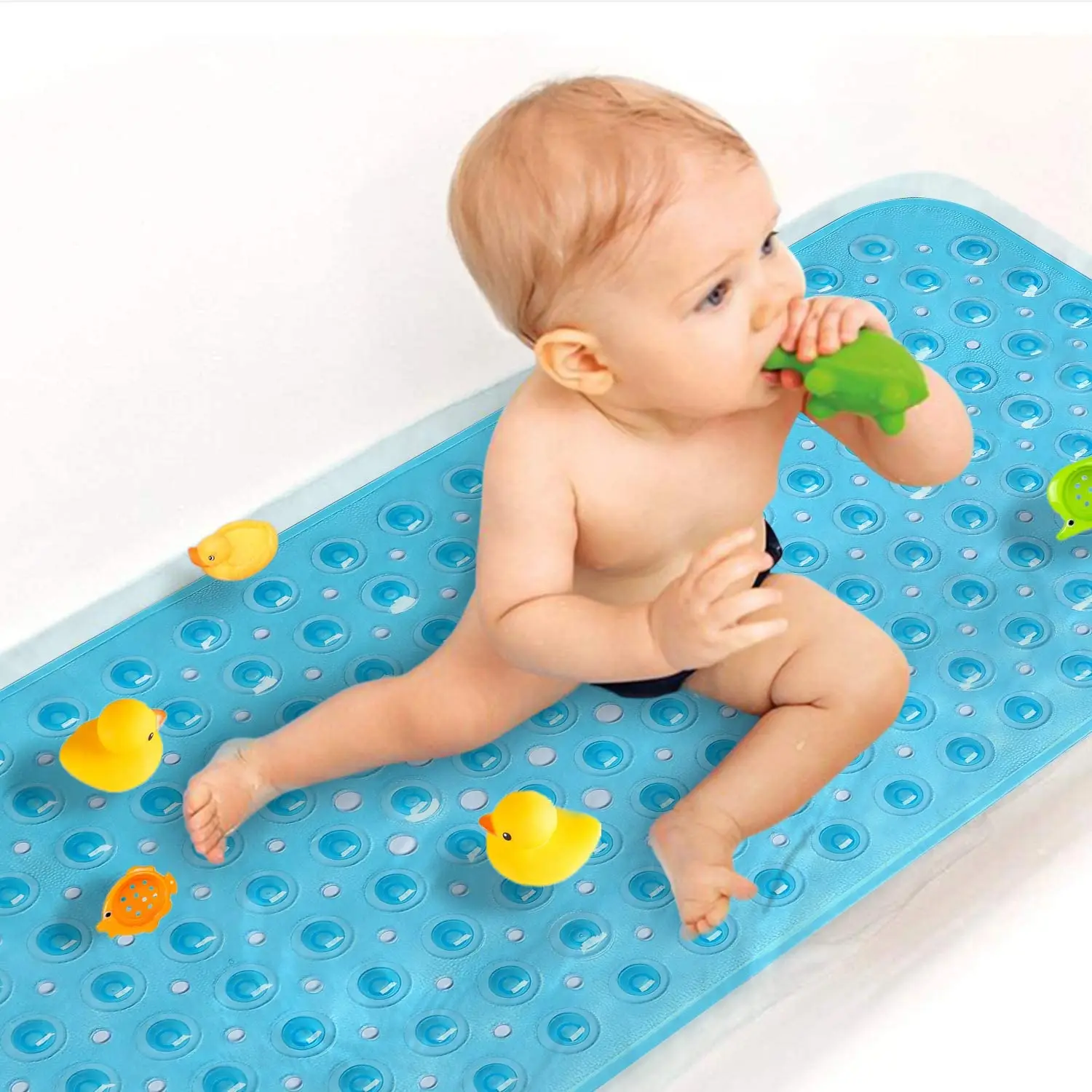 Baby Inside Bath Mat Non Slip Anti Slip Suction Non-Slip Bathroom Silicone Antimacrobial Bath Mats Non Slip Toddler