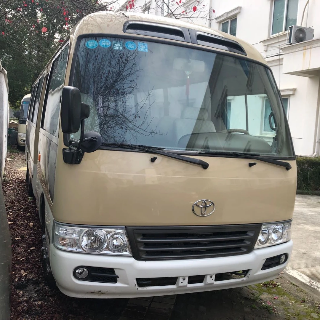 Подержанный школьный автобус Toyota Coaster, 30 пассажиров, в хорошем состоянии, для продажи