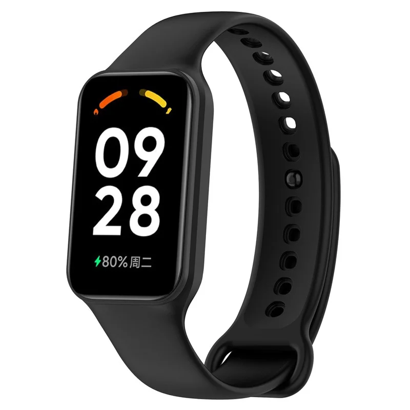 2024 Лидер продаж мягкий браслет Redmi Smart Band 2 Силиконовый ремешок для Xiaomi Mi Band 8 Active