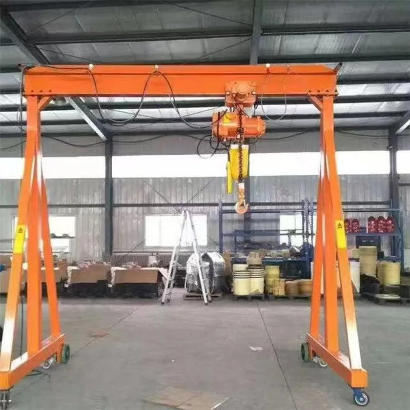 Kato 3 Ton Mini Indoor Single Girder Mobile Gantry Crane 7 Tonne Overhead Crane 5 Ton Design Provided Easy Operated Gantry Crane