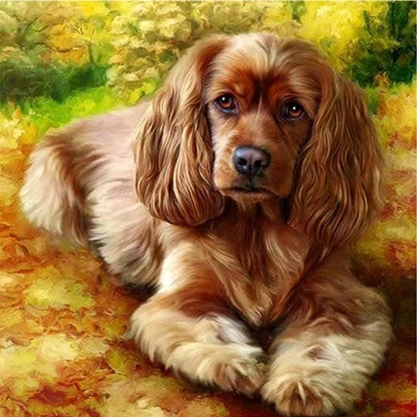 
 DIY 5D новый продукт Горячая Распродажа животных Собака Вышивка крестиком алмазная живопись  