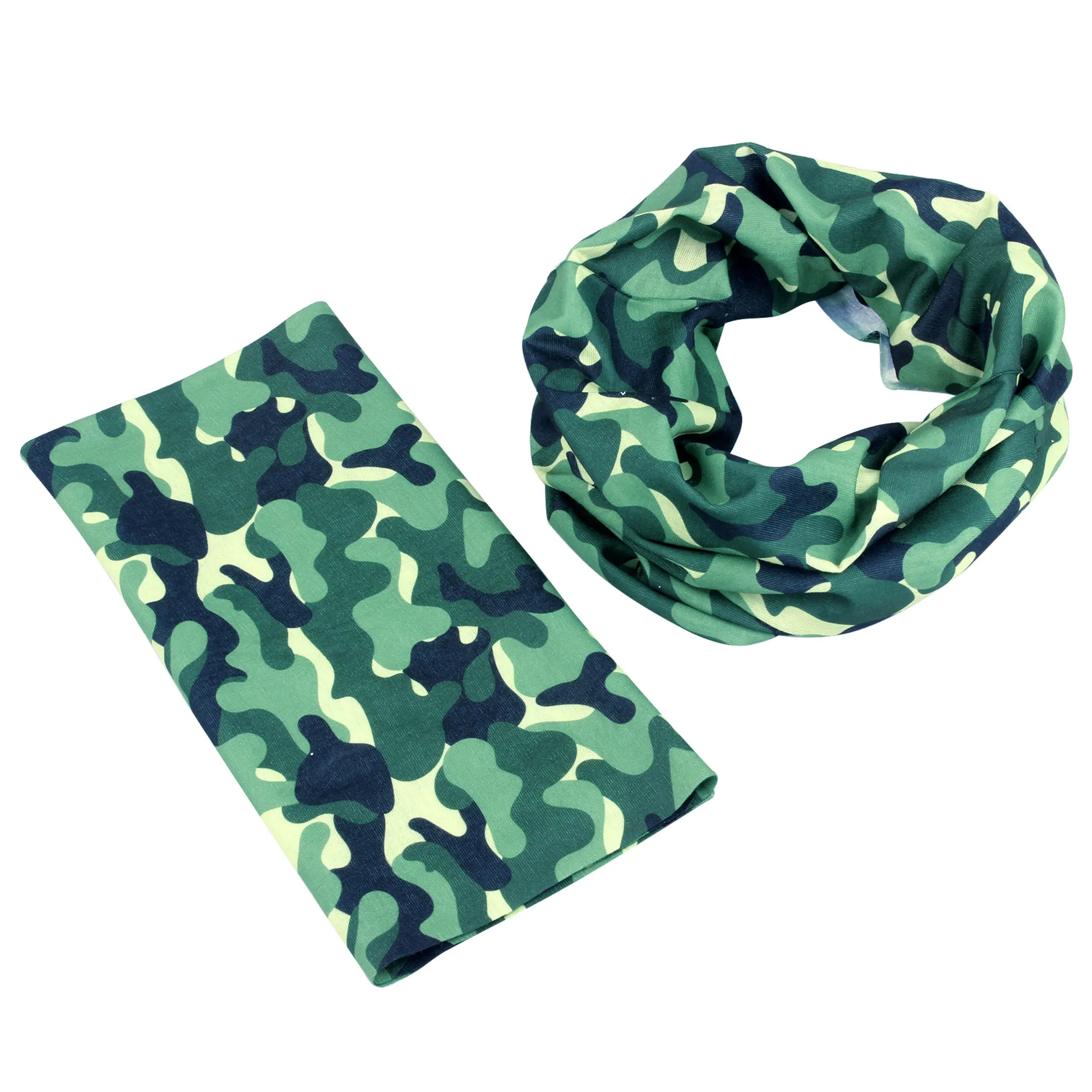 New Design Tubular Camo Head Scarf Face Cover Buffs Magic Face Mask Neck Gaiter Tube Bandana for Sale
