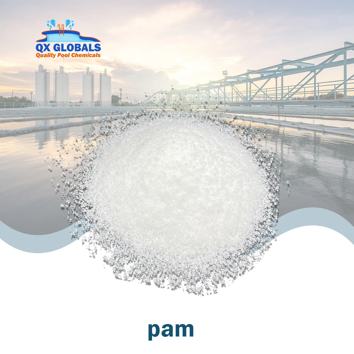 manufacture best price Sewage treatment Chemical flocculant Coagulant powder Polyacrylamide PAM