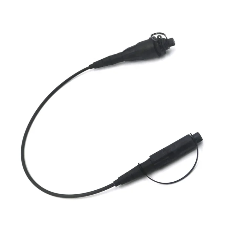 Preconnectorized Drop Cable Optitap Female to Optitap Male Connector 4.8mm G657A1 LSZH Patch Cord 2M