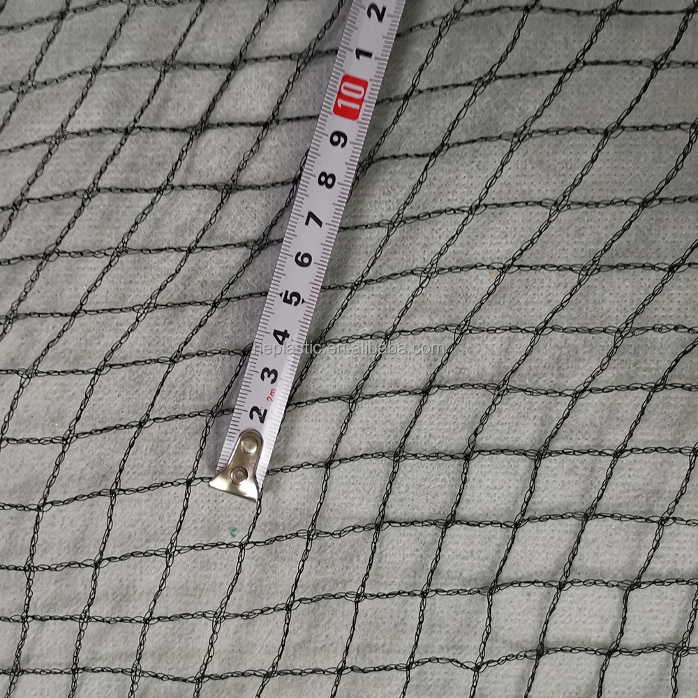 Black Anti Bird Netting Poultry Net Aviary For Vegetables Plants and Fruit