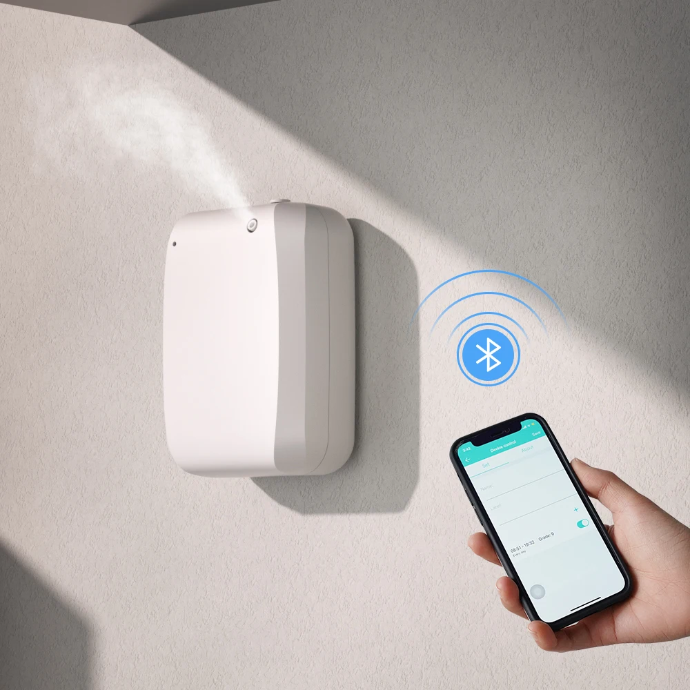 SCENTA Magnetic Adsorption Design Small Area Home Aroma Machine Custom Logo Wall Mounted Electric Scent Diffuser Machine