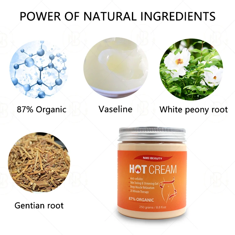 Natural Body Legs Firming Slim Cream Anti Cellulite Fat Burn Slimming Hot Cream For Weight Loss