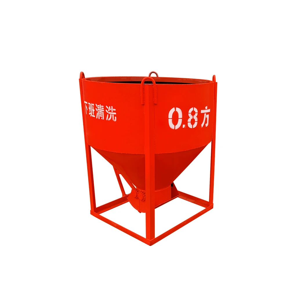 New Product Portable Concrete Hopper Tower Crane Hopper 5m3 Round Hopper For Large Construction Projects