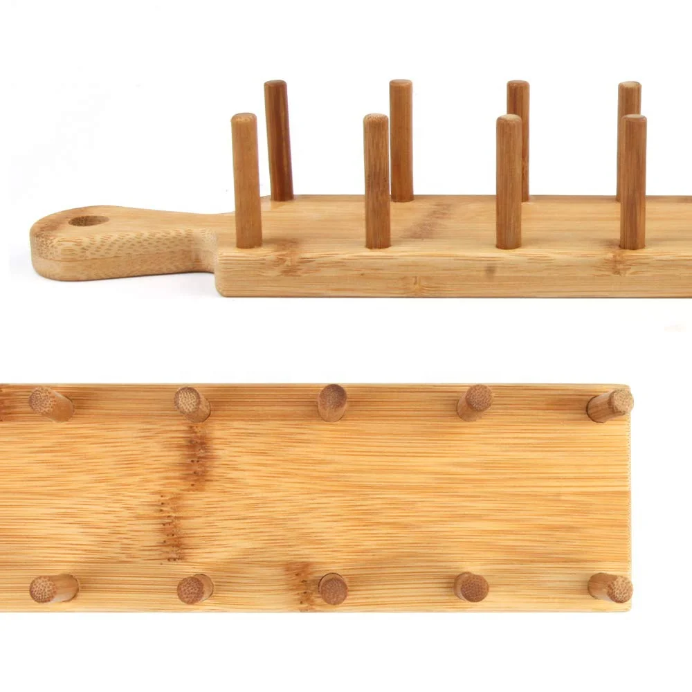 Подставка-держатель для Тако из бамбука, стойка для Тако 8 дюймов для кухни, ресторана, подставка-держатель для тако, деревянный поднос для сервировки, стойка с твердым корпусом