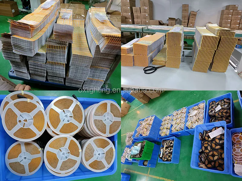 4600lm Ultra High Brightness 30mm 600 Chip RA90 24V Wide High Power FPC3000k 4000k 6500k COB LED Strip Light