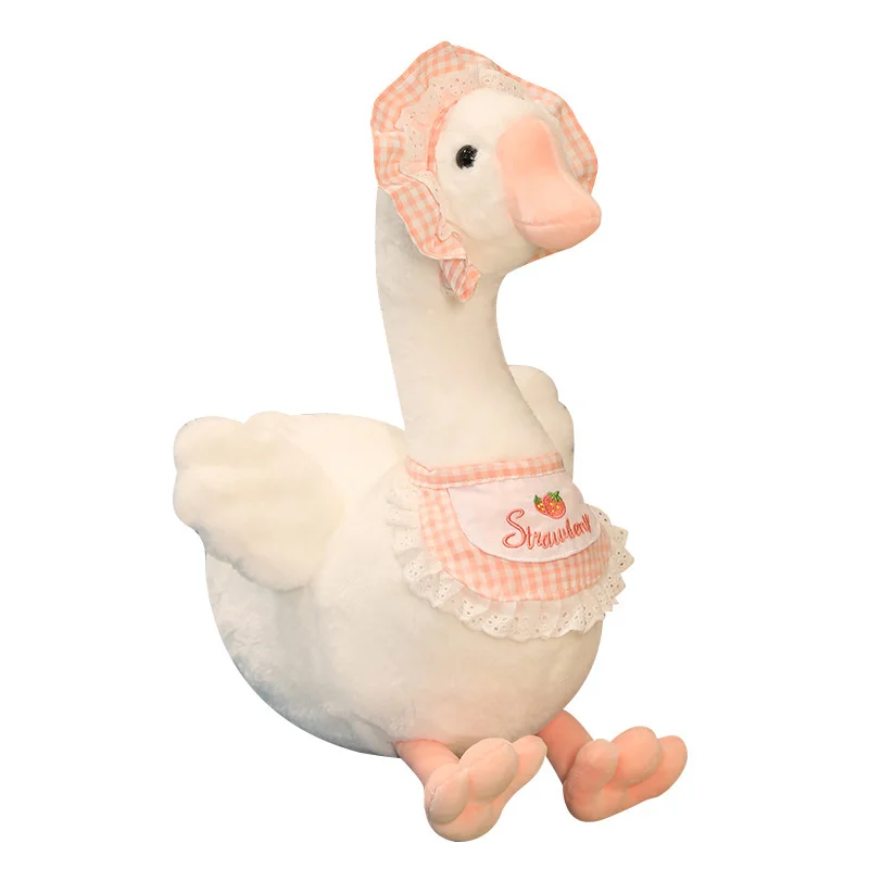 2022 NEW Amazon Creative Doll Present White Duck with Baby Plush Toy soft toy Big white Goose Stuffed Animal Plush Toy