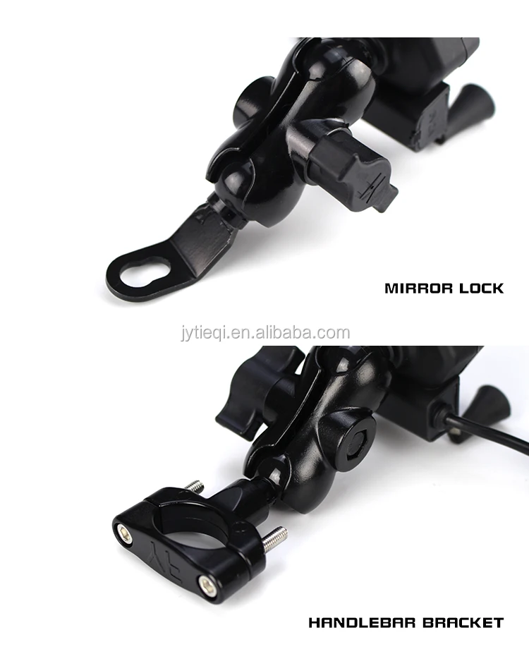 Hot Sale X Grip  Motorbike Phone Mount Motor With Usb Charger Motorcycle Mobile Phone Holder Motor Phone Holder Motorcycle