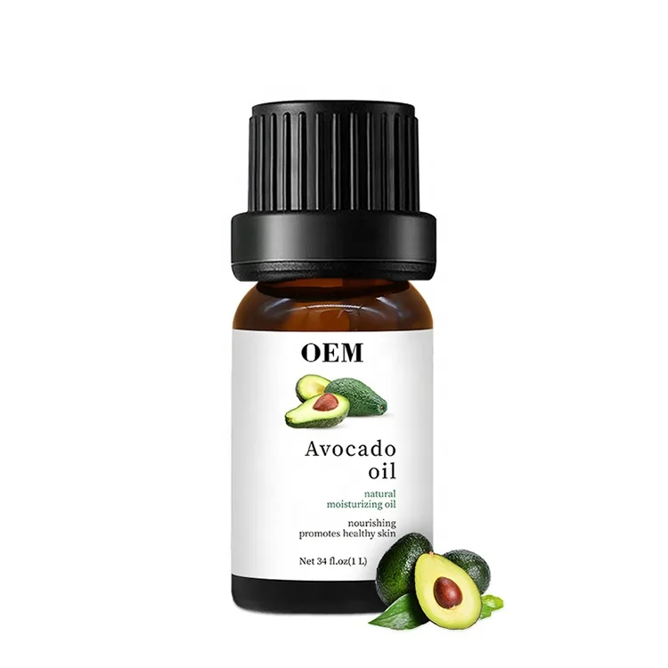 
Private label 100% pure Cold pressed organic avocado oil for hair 