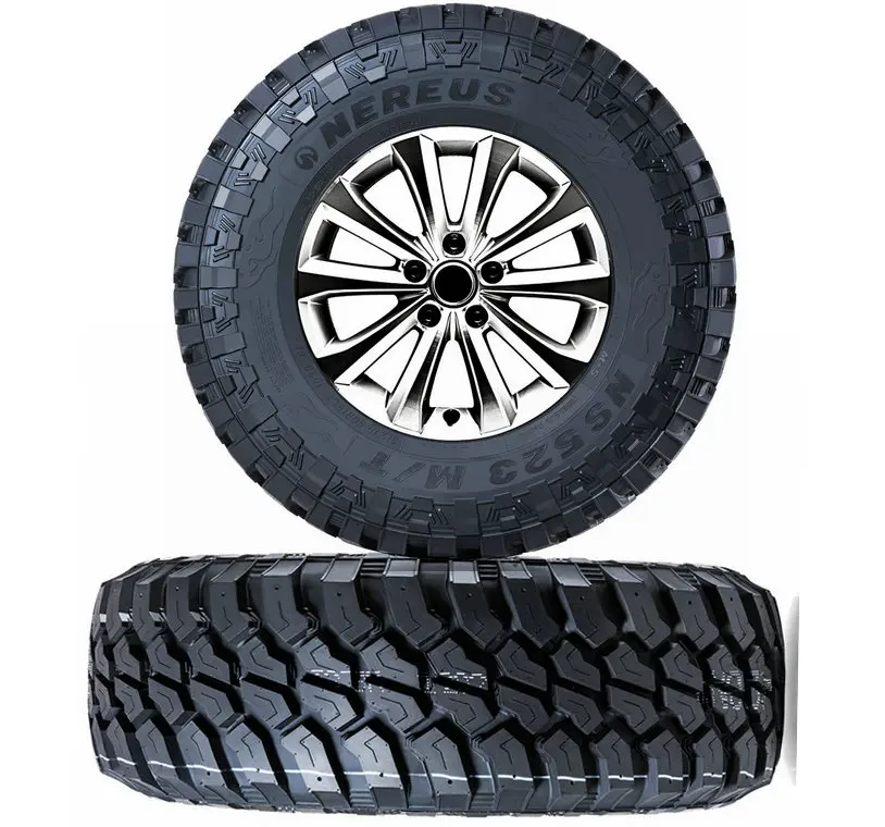 NEREUS NS523 35*12.50R20LT 35*12.50R22LT LT235/85R16 LT245/70R16 car tyre price 4x4 truck tires for sale mud grapplers