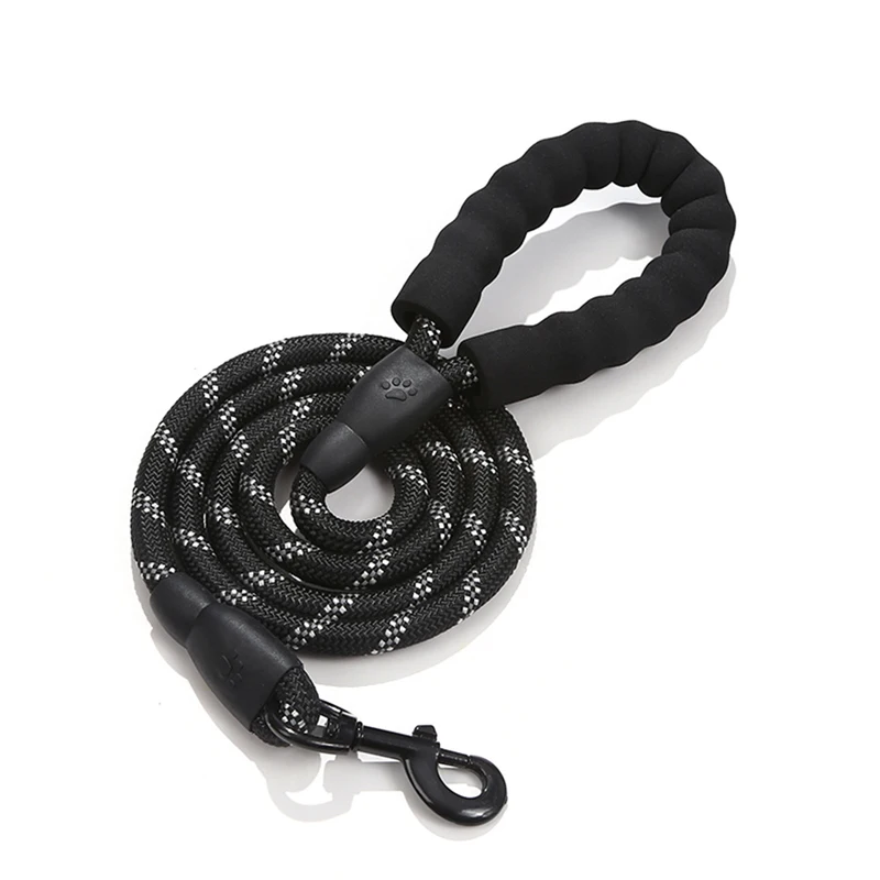 
 Wholesale Reflective Belt Nylon Rope Outdoor Pet Traction Rope To Prevent Collision Dog Leash  
