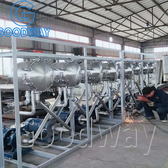 new 4TONS/HOUR Mini potato and cassava starch powder plant