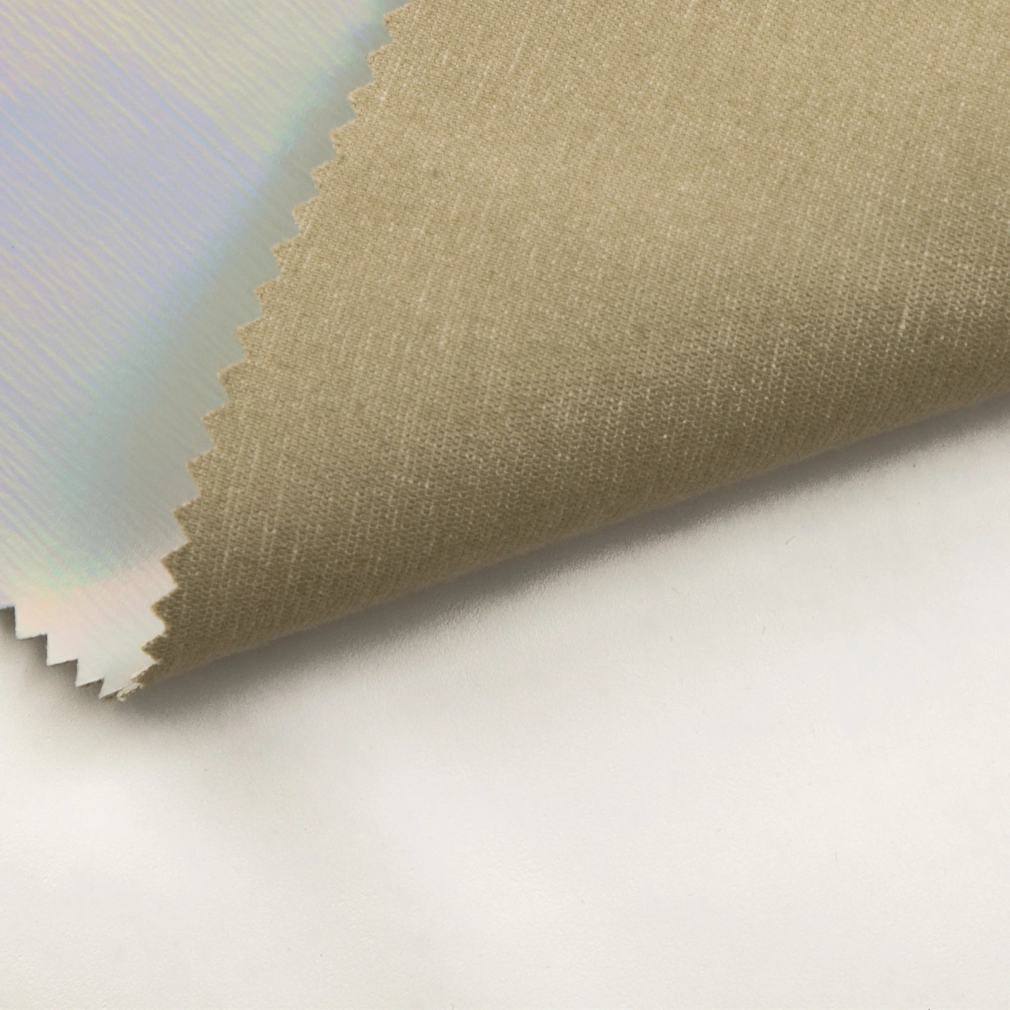 
80 polyester 20 cotton polyester and cotton waterproof knitting fabric with ecopelle PU coated for outdoor goods 