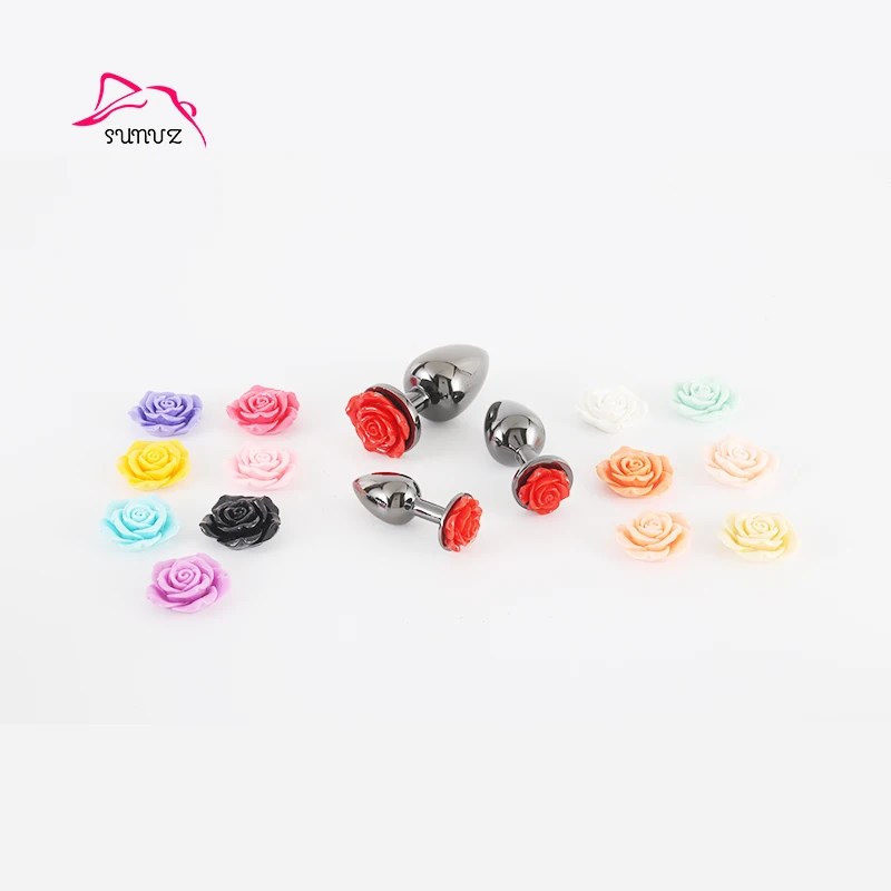 Sunfoo Factory Silicone Anal Toys IPX7 Waterproof Jewel Cheap Anal Sex Toys Anal Plug For Male Masturbate