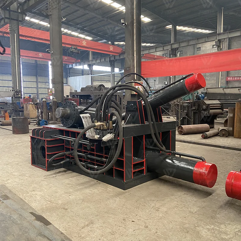 Horizontal Compress Scrap Metal Metal Baling Scrap Car Body Press Scrap Iron Baler Hydraulic Press Machine