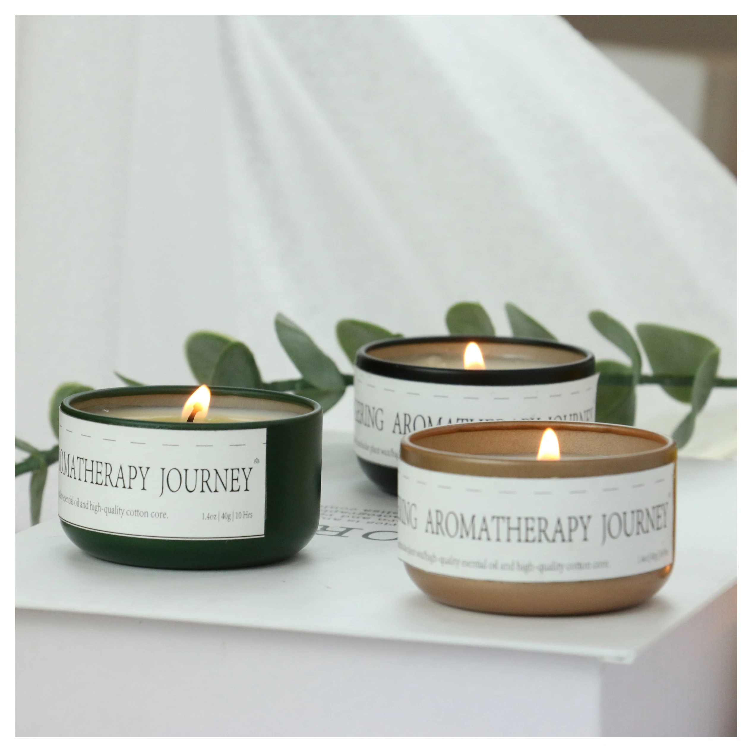 Popular God to help sleep in the home room lasting small niche with hand gift aromatherapy candle