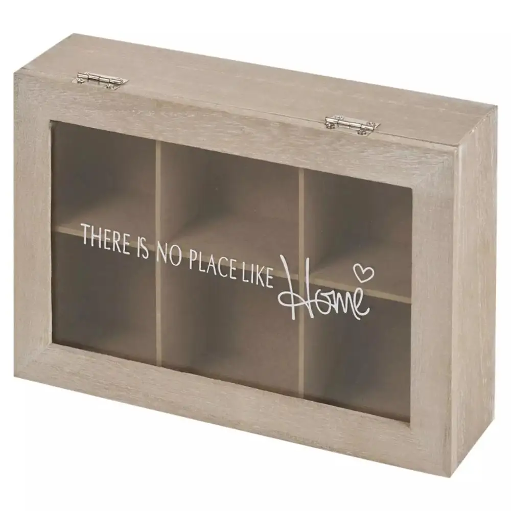 Деревянная чайная коробка, органайзер для хранения