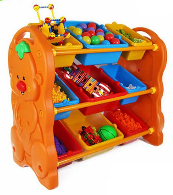 Hot sale new design good boy toy shelf for nursery school for kids