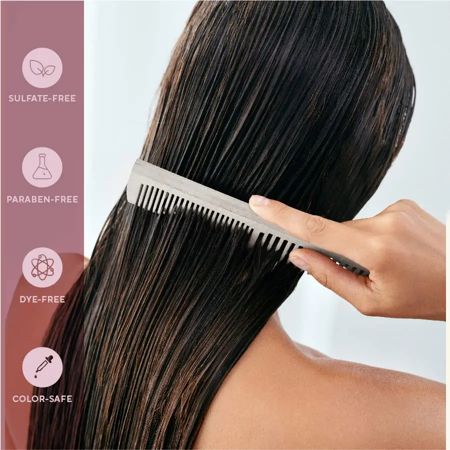 Anti-frizz Hair Mist Frizz Block Smoothing Spray De-Frizzes, Smooths and Protects Hair Against Humidity