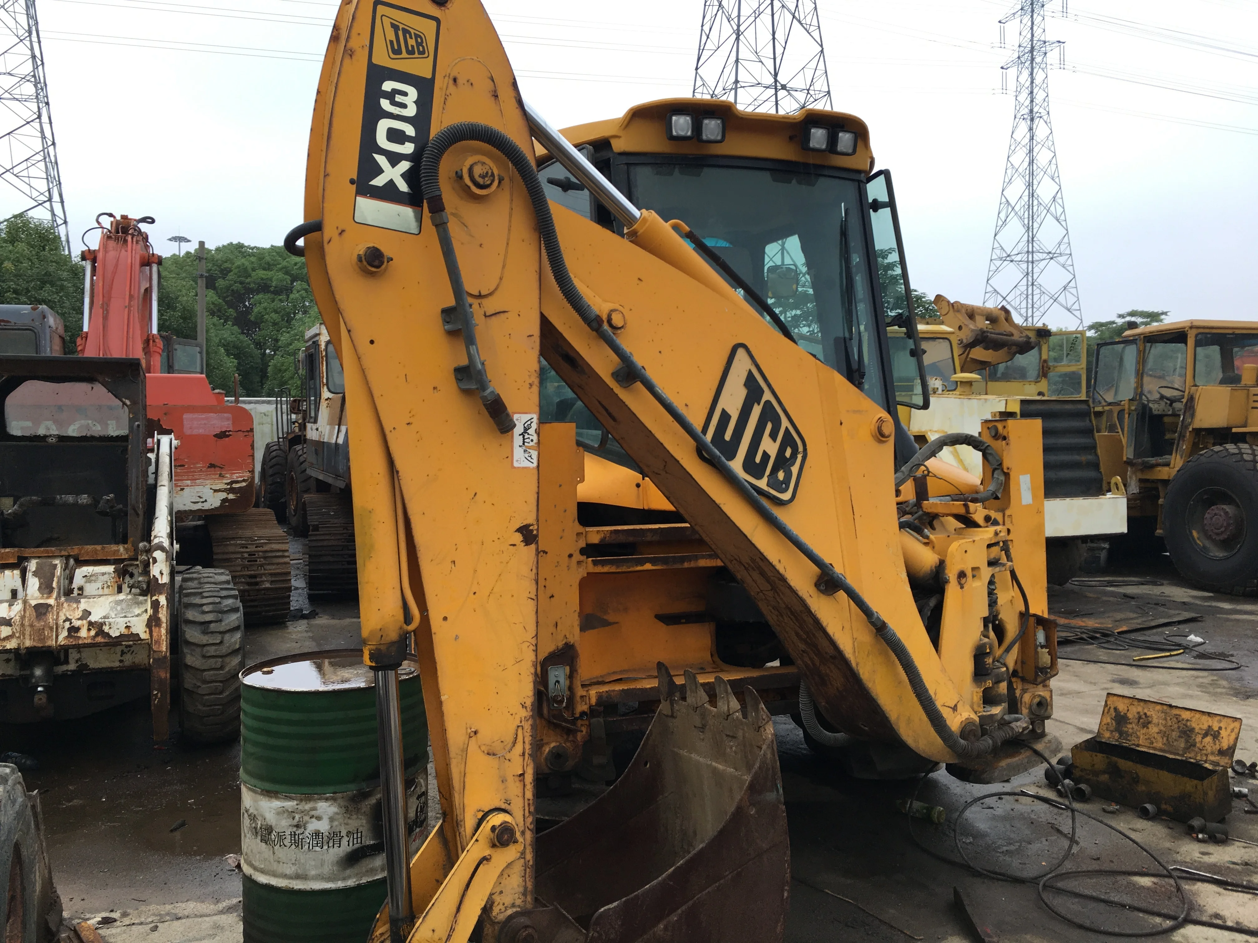 Used JCB 3CX backhoe loader used 3cx jcb 3cx/4cx with spare parts/jcb backhoe loader