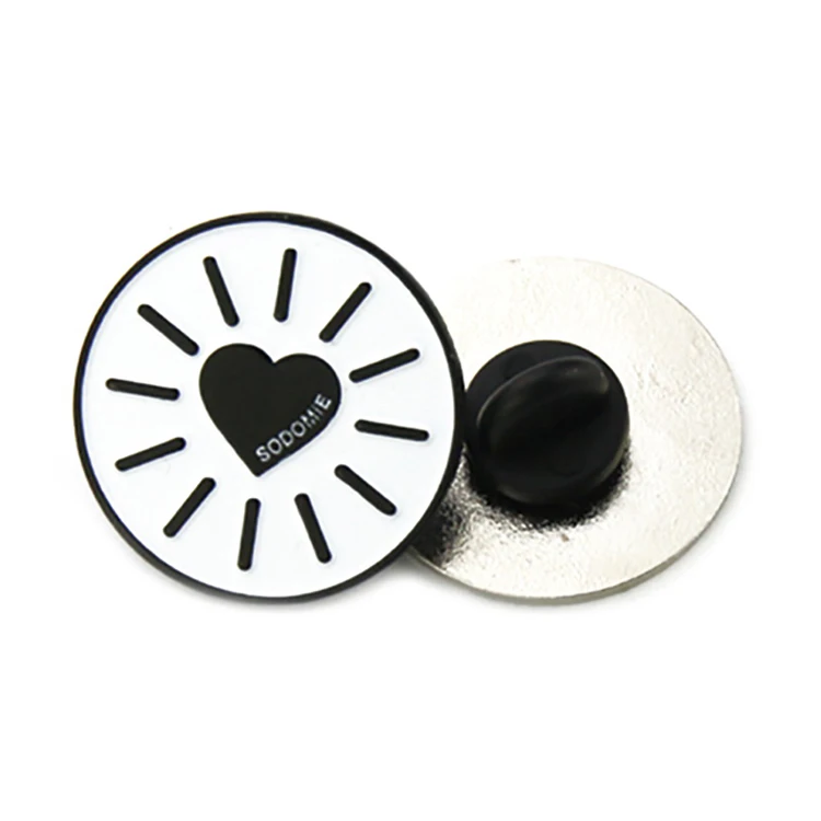 Soft Metal Hard Custom Hard Enamel Logo badge maker machine range rover evouque badge blank button badge