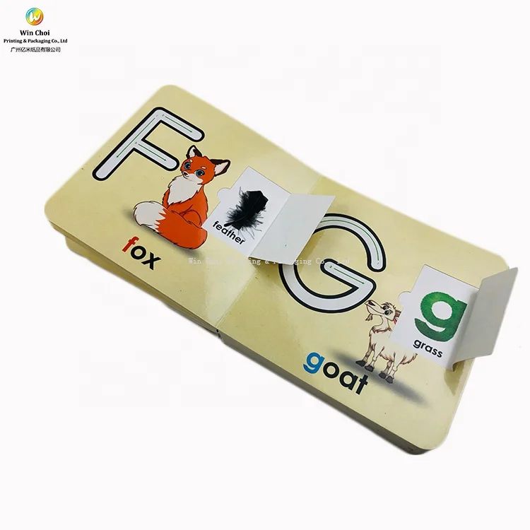 China Wholesale Gold Plated Indestructible Flip Book Set 2 Years Old