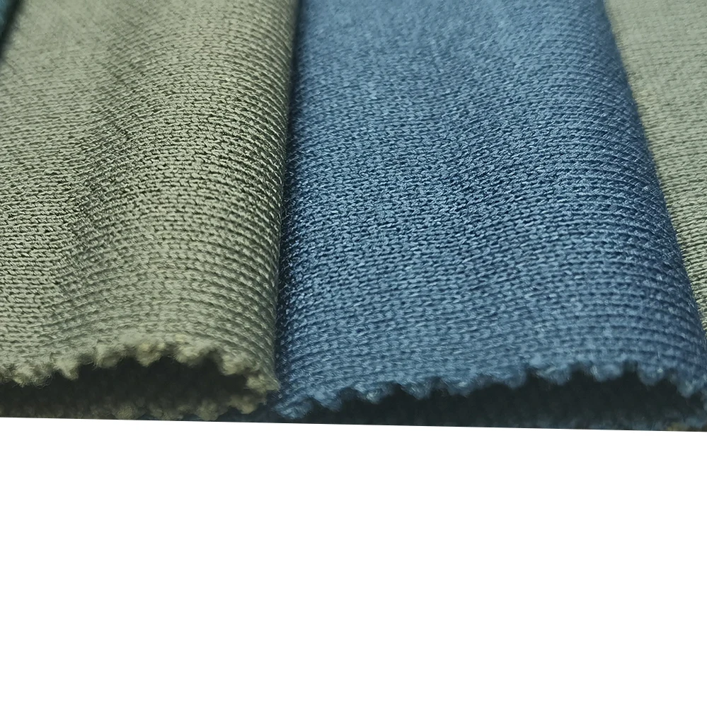 Polyester Imitation Cotton Sweater Fabric For Hoodie Outdoor Sweatshirt Activewear