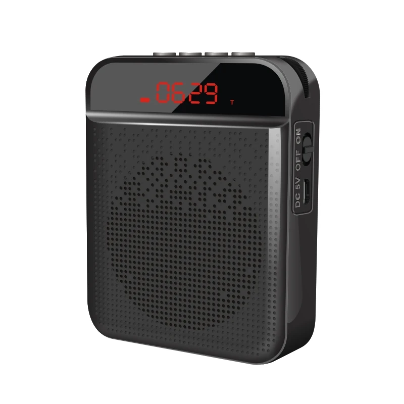 plastic cabinet speaker box Portable Voice Amplifier with Mic Headphone Personal Microphone Speaker