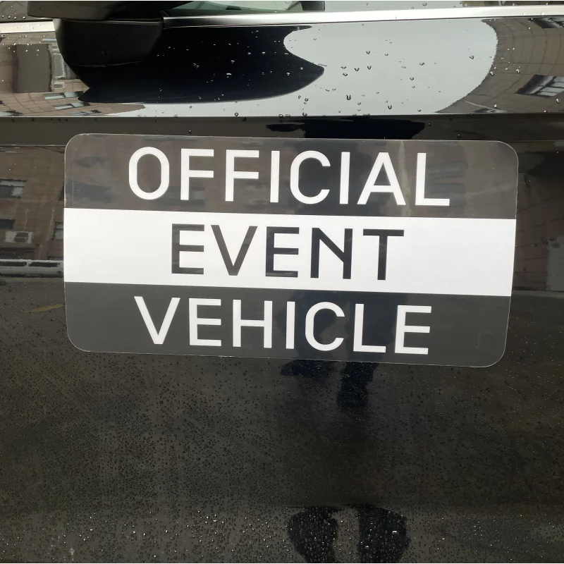 Markdown Sale Outdoor Waterproof and UV Resistant Customized Die Cut Car Body Magnetic Cute Sticker for Decoration