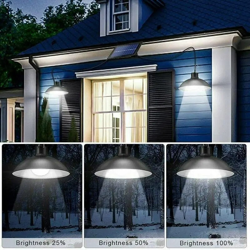 Amazon Hot Sale 30W Upgrade Solar Energy System Solar Garden Light Outdoor/Indoor Lamp