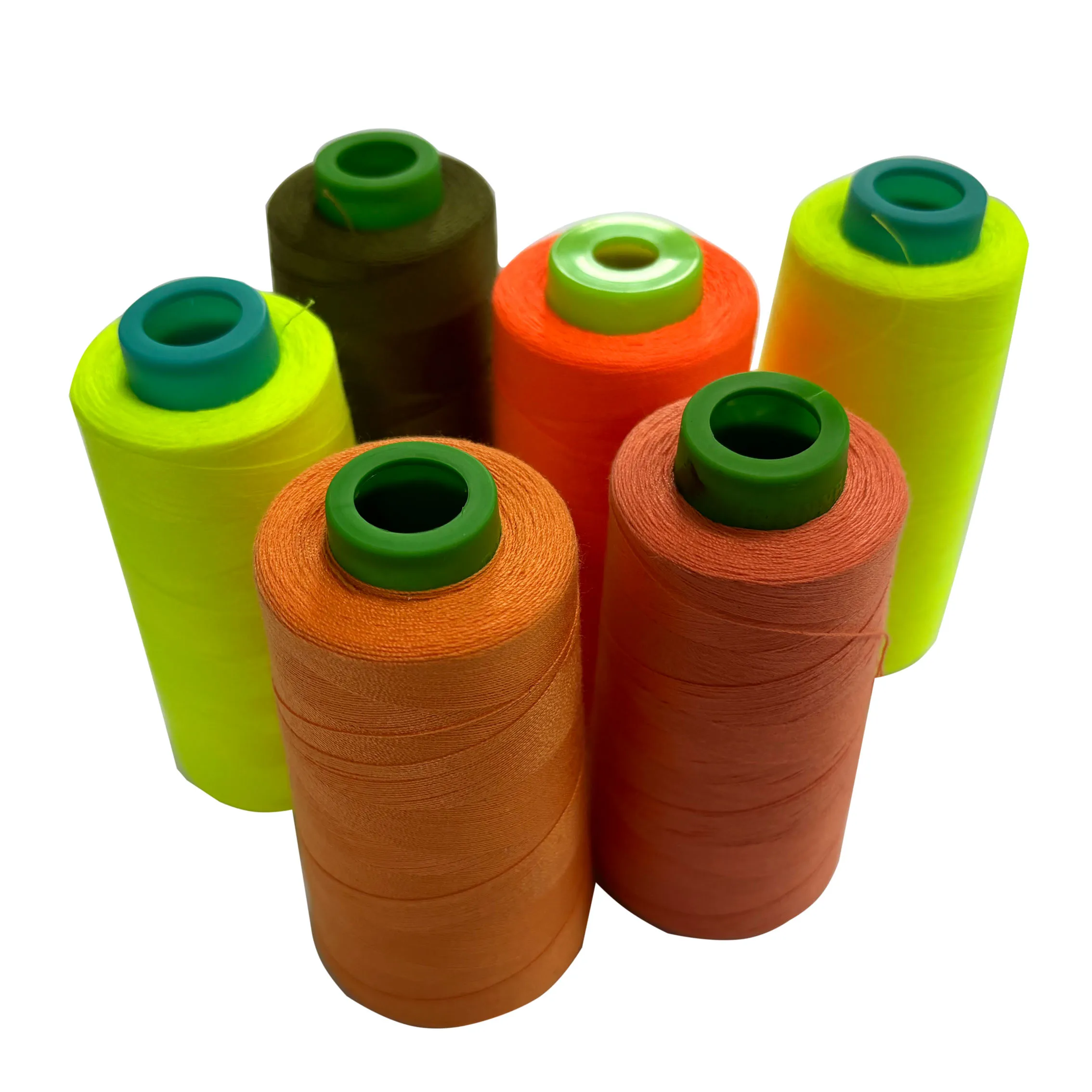 Dansky factory 402 polyester sewing thread Solid Color Dyed Spun Yarn Sewing Thread  For Garment