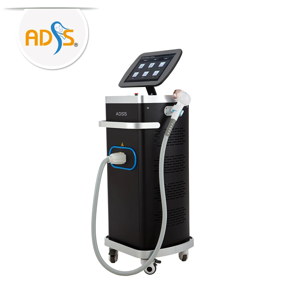 ADSS 808 diode laser / 808nm diode laser hair removal Germany 808nm / 808 diode laser beauty machine with ADSS