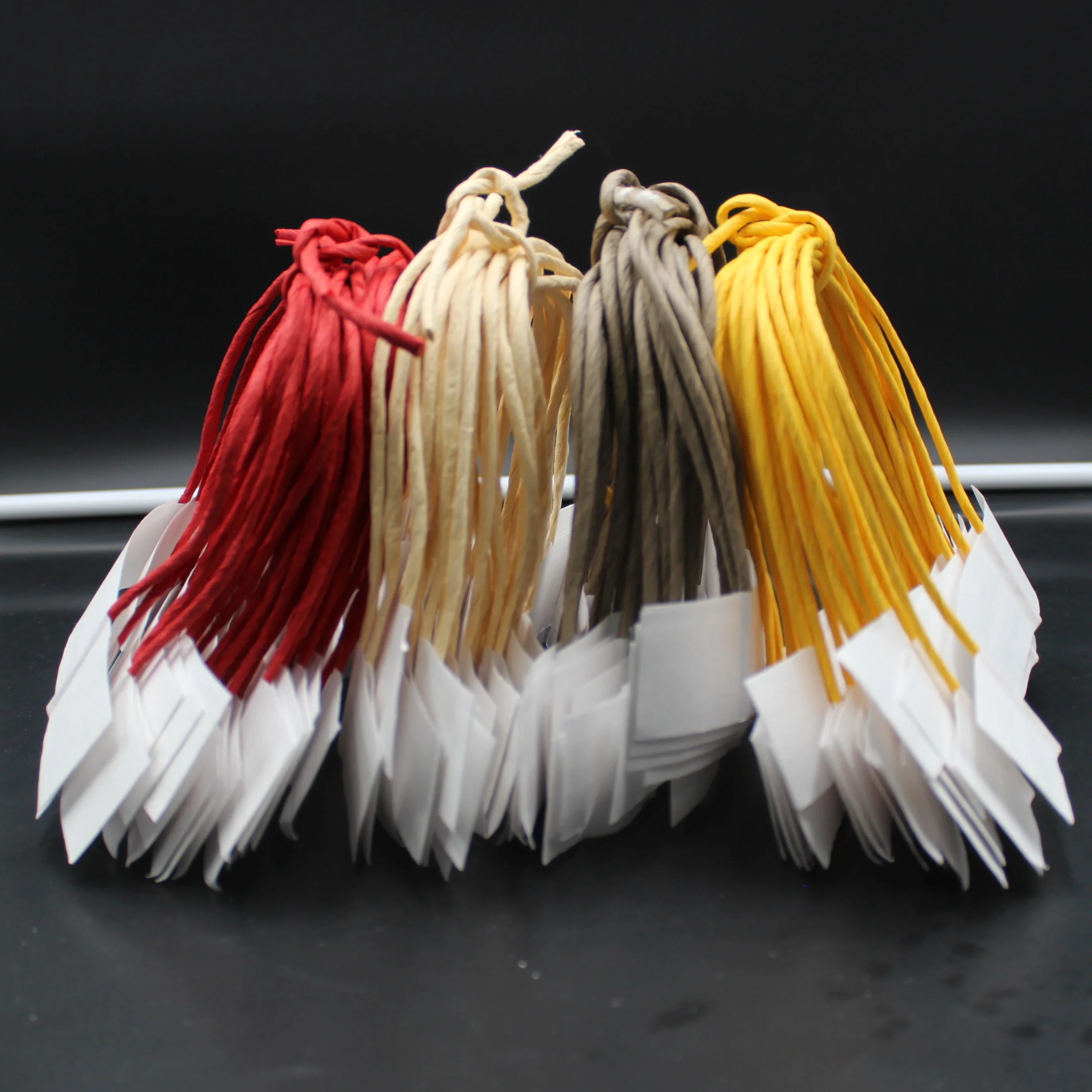 Popular Free Samples Twisted Paper Handles Paper Bag Handles