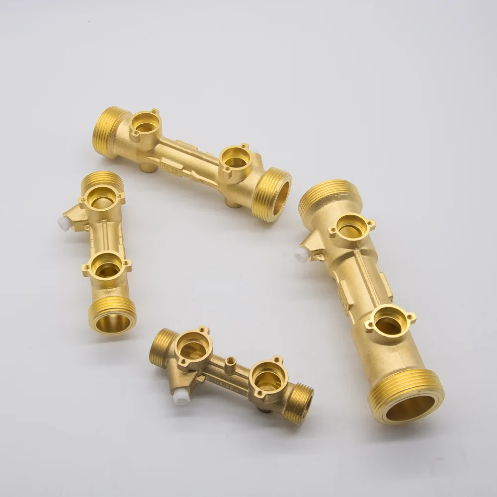 SIERJIA By Brass Can OEM ODM Brass Fitting For Ultrasonic Heat Meter Body