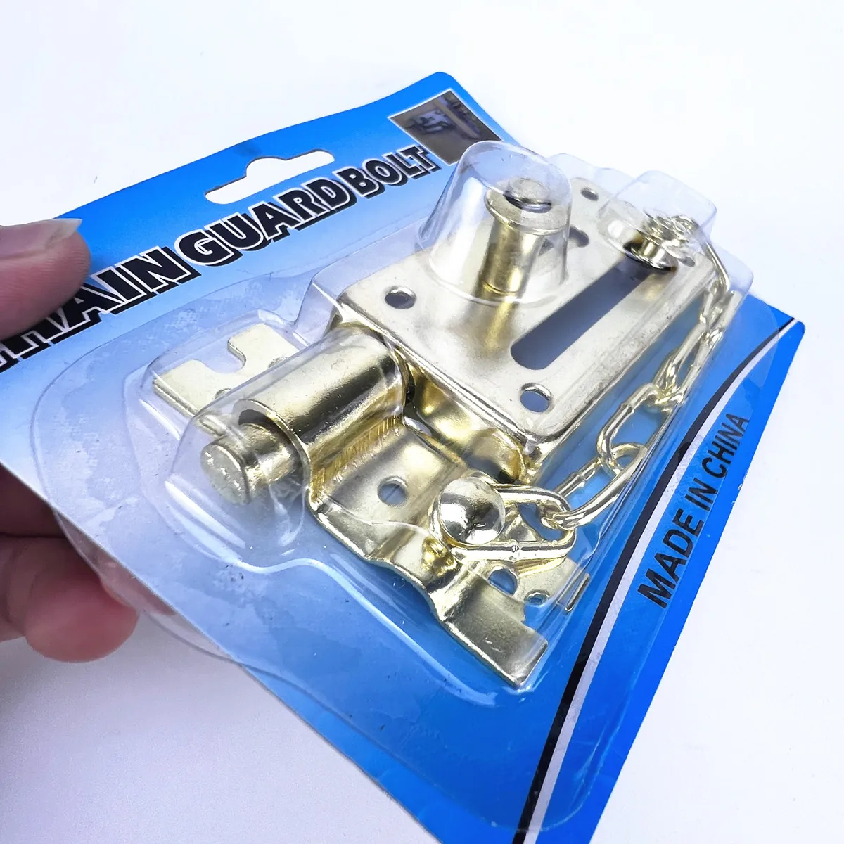 Pick Proof door Lock Chain Bolt Safety Chain Hotel Security Chain Latch Hardware Door Lock