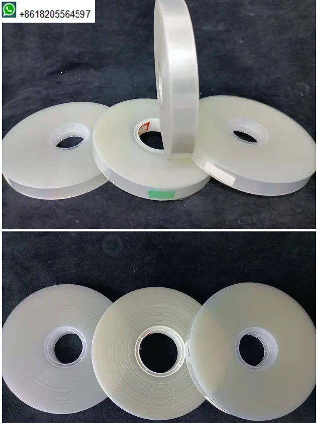Banding cash tape hot melt plastic OPP tape 120mic thick banding tape for wrapping machine