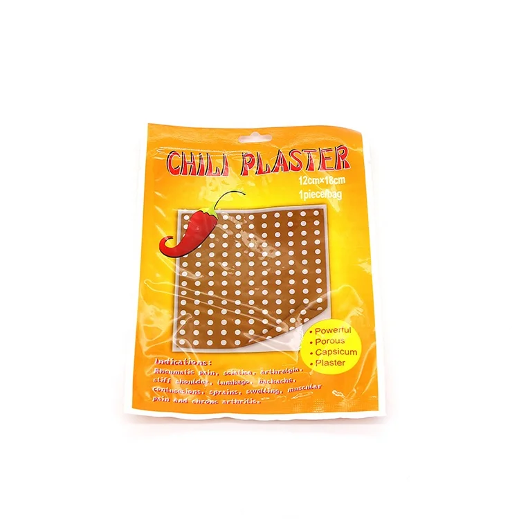 Hot Porous Capsicum Pain Relief Plaster Comfortable