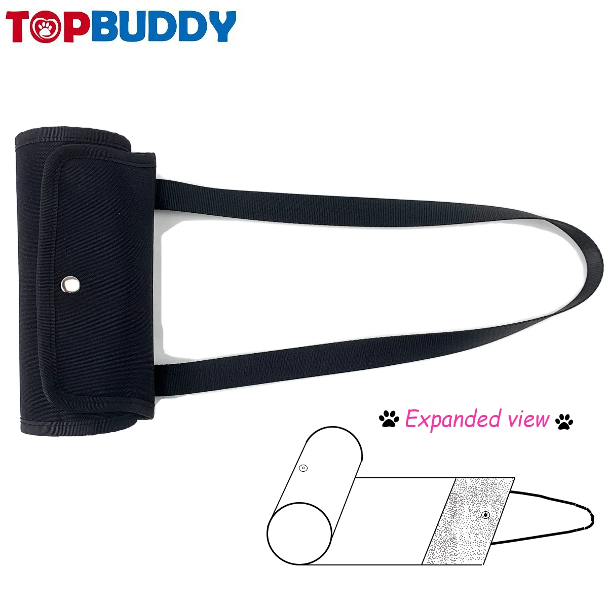 TOPBUDDY Dog Sling Bag Dog Support Lift Harness for Old Injury Dog