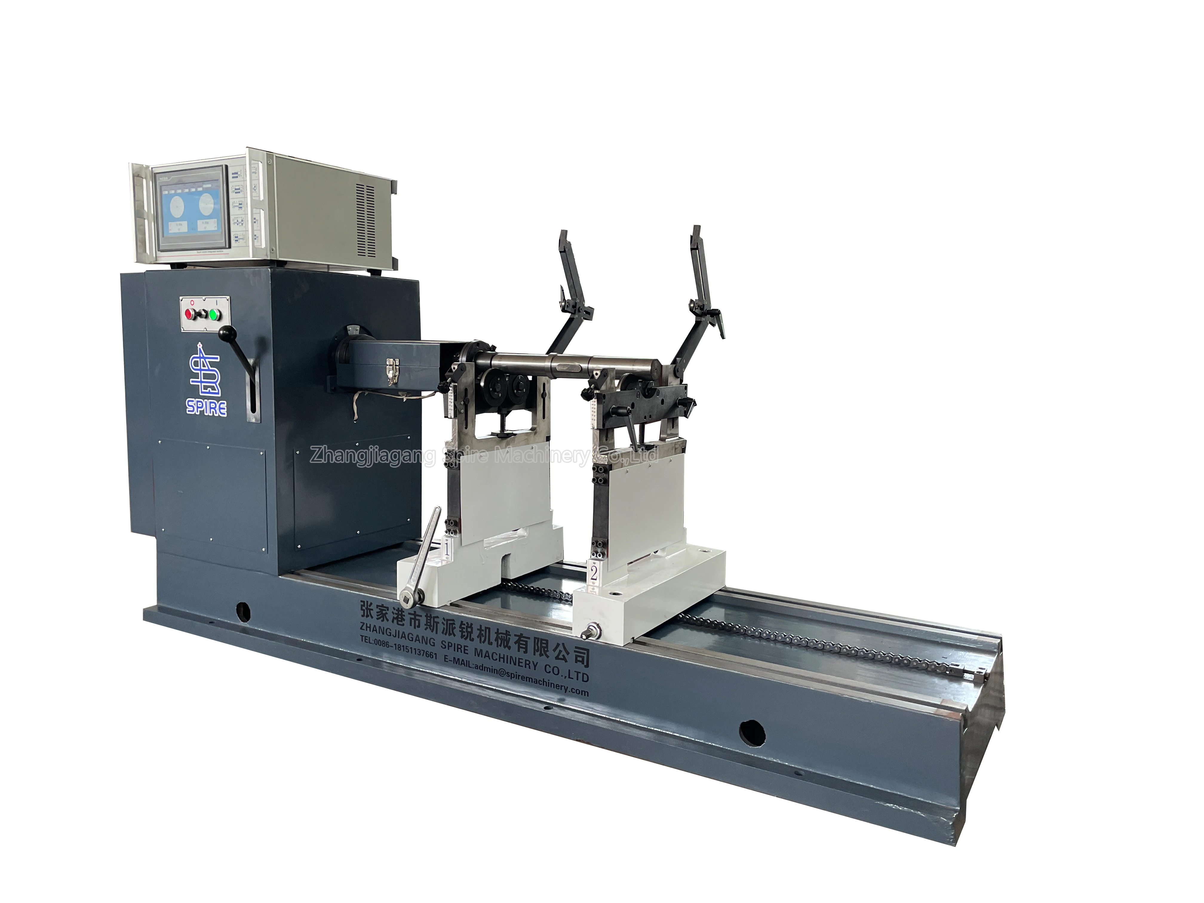 High Precision hard bearing belt driven rotor dynamic balancing machine rotor balancing machine equipment