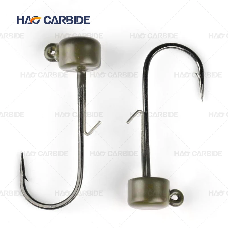 Bass Fishing Jig head fishing hook OEM tungsten ned jig head hook