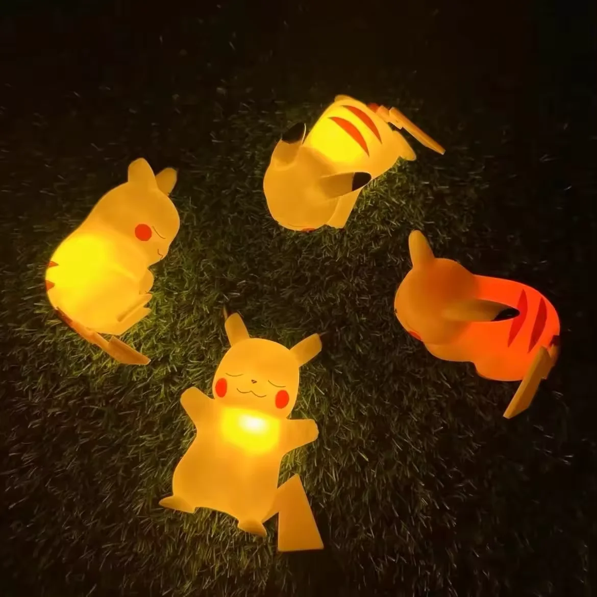 3D аниме световая коробка Pokemoned Figure фигурка с коробкой игрушки Pikachu ночник для дня рождения Рождественский подарок