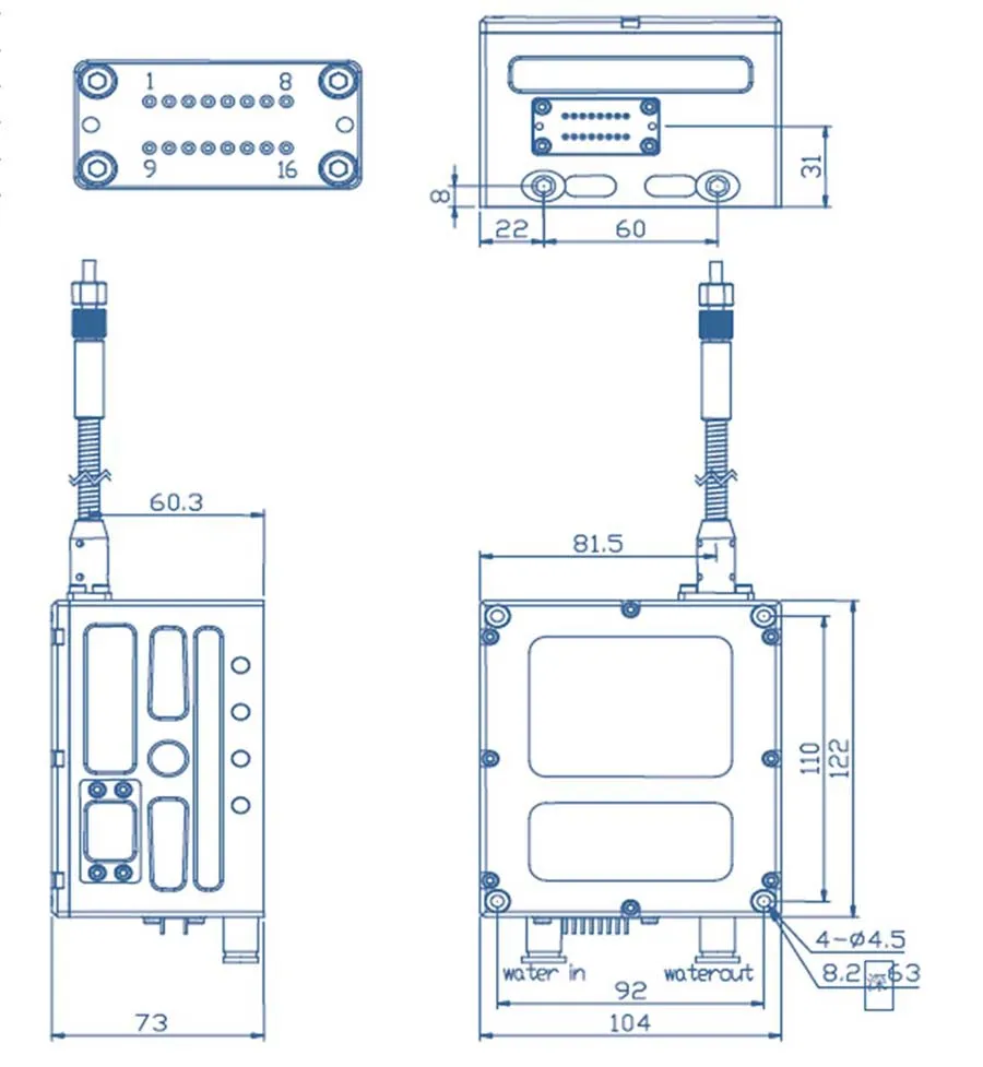 Wholesale Japan high stability 10w fibre engraving laser module