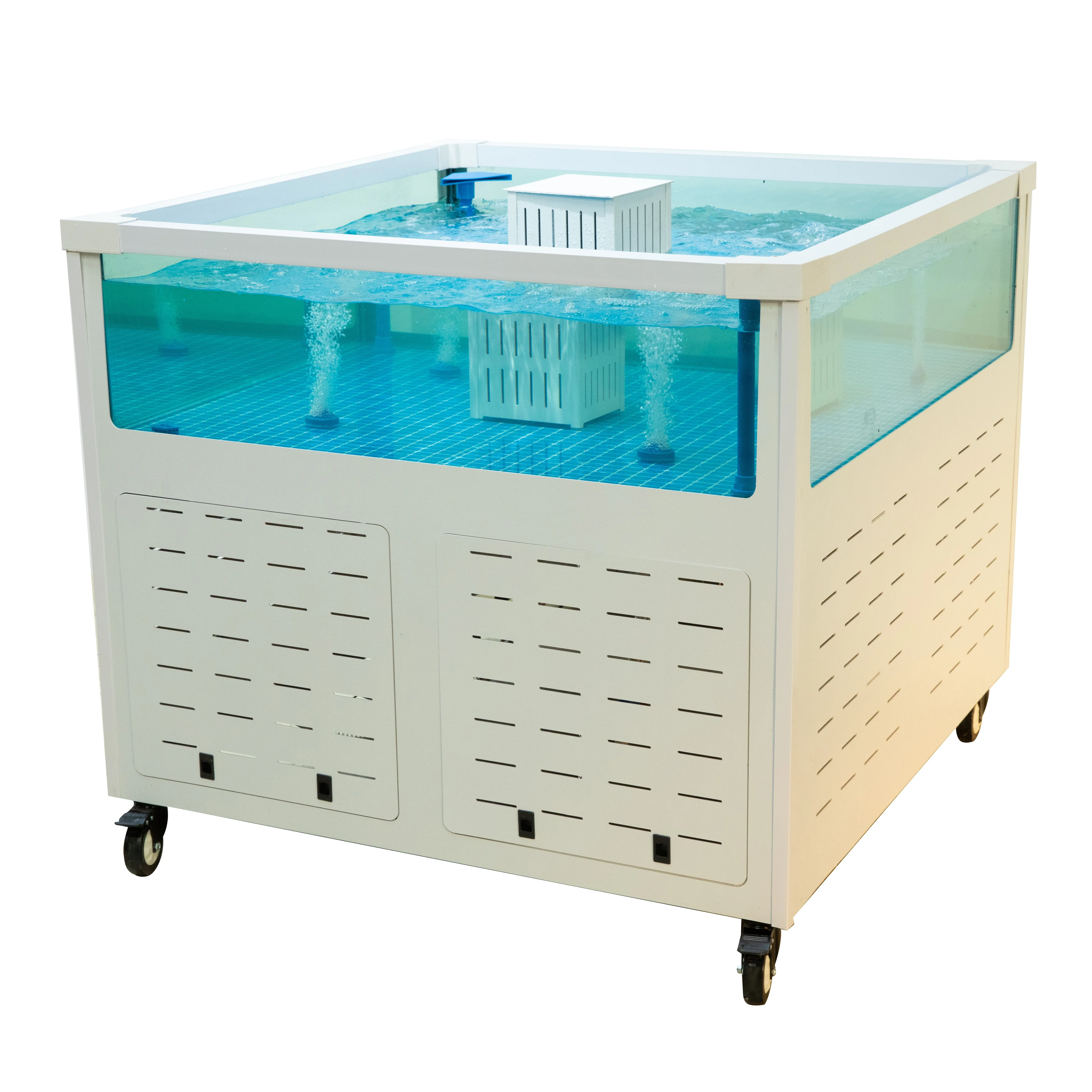 Supermarket or Restaurant Seafood  Lobster Tilapia Crab Live Fish Tank for sale