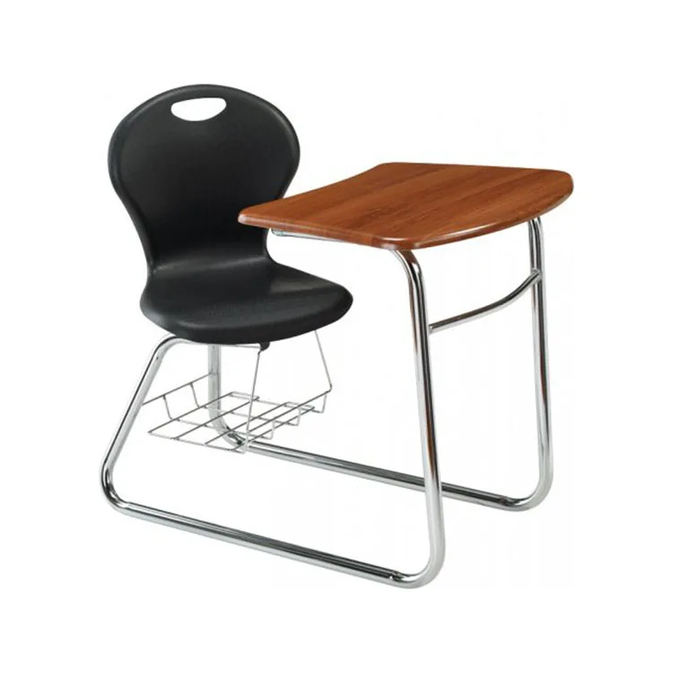 Economic School Furniture Student Desk and Chair Set for Classroom