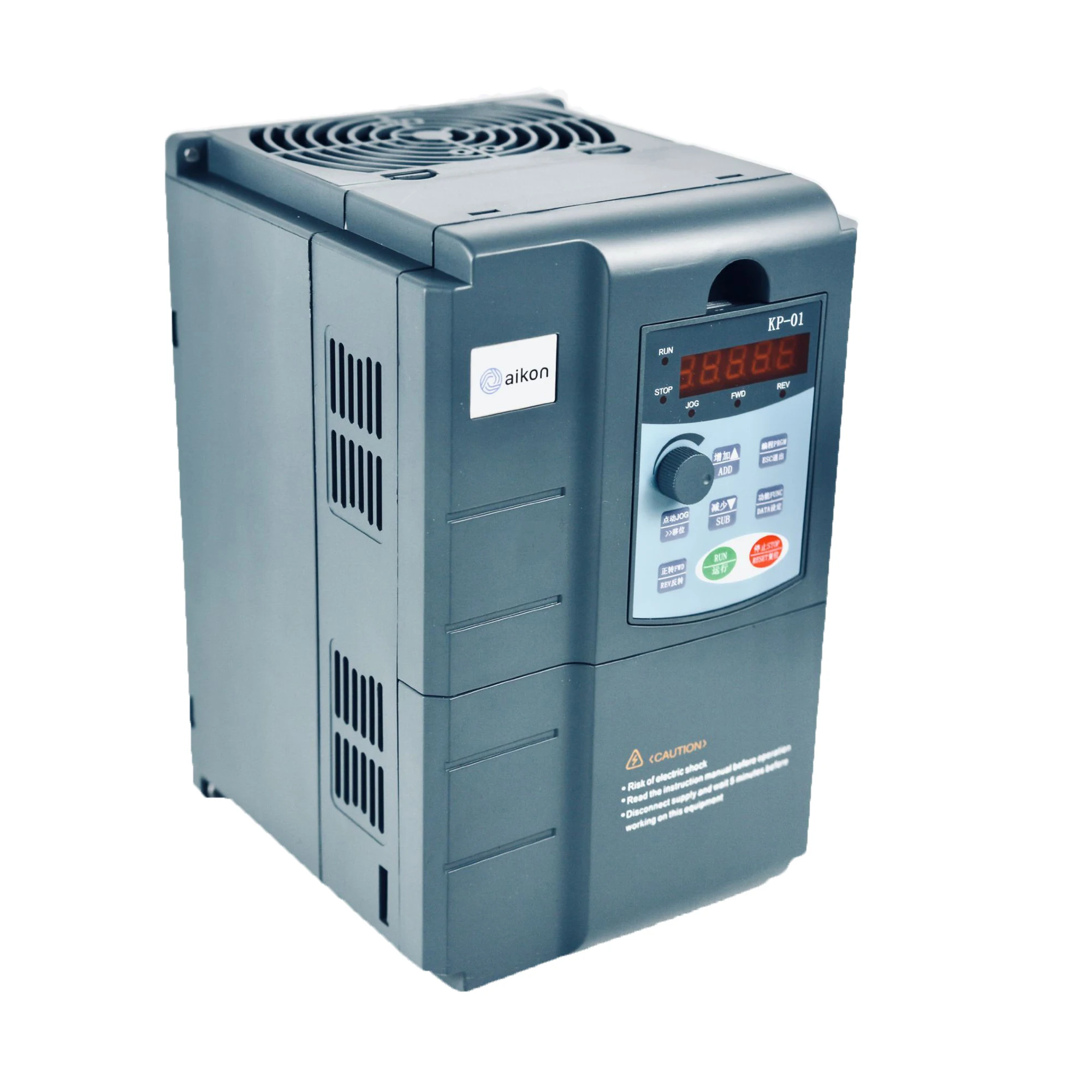 220 В однофазный вход 5.5kw 7.5HP мини VFD частотно-регулируемый привод для контроля скорости